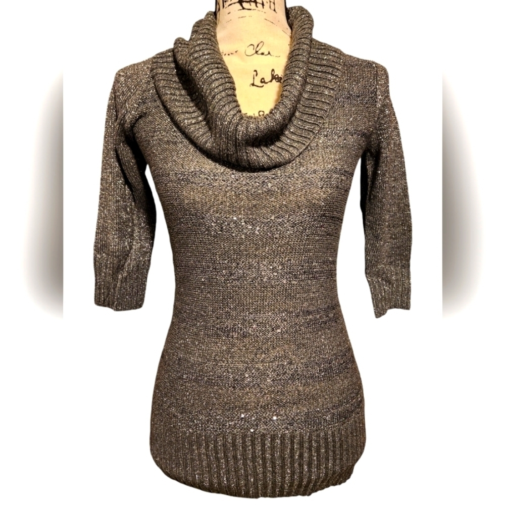 iZ Byer Cowl Neck Blouse